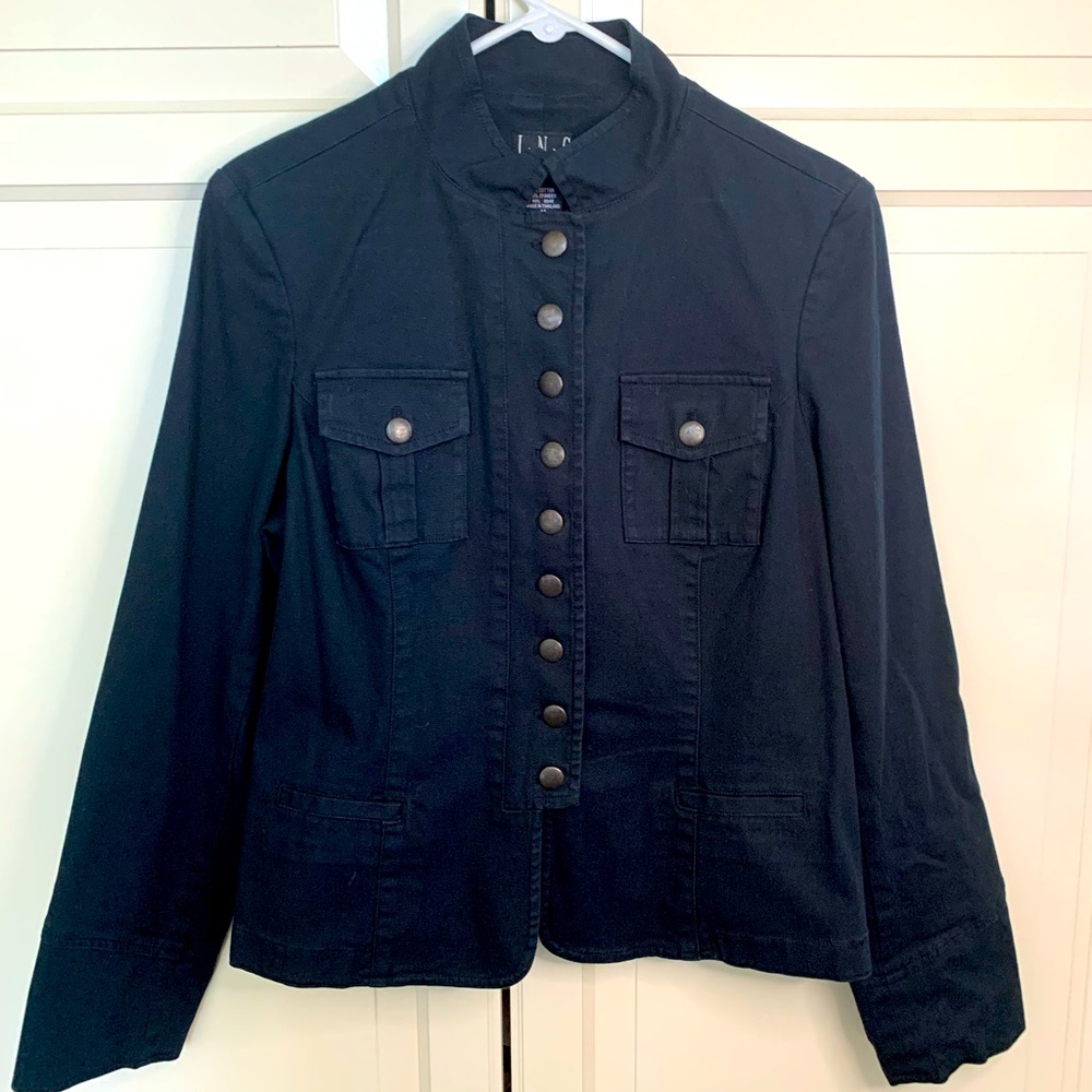 INC military inspired style jacket